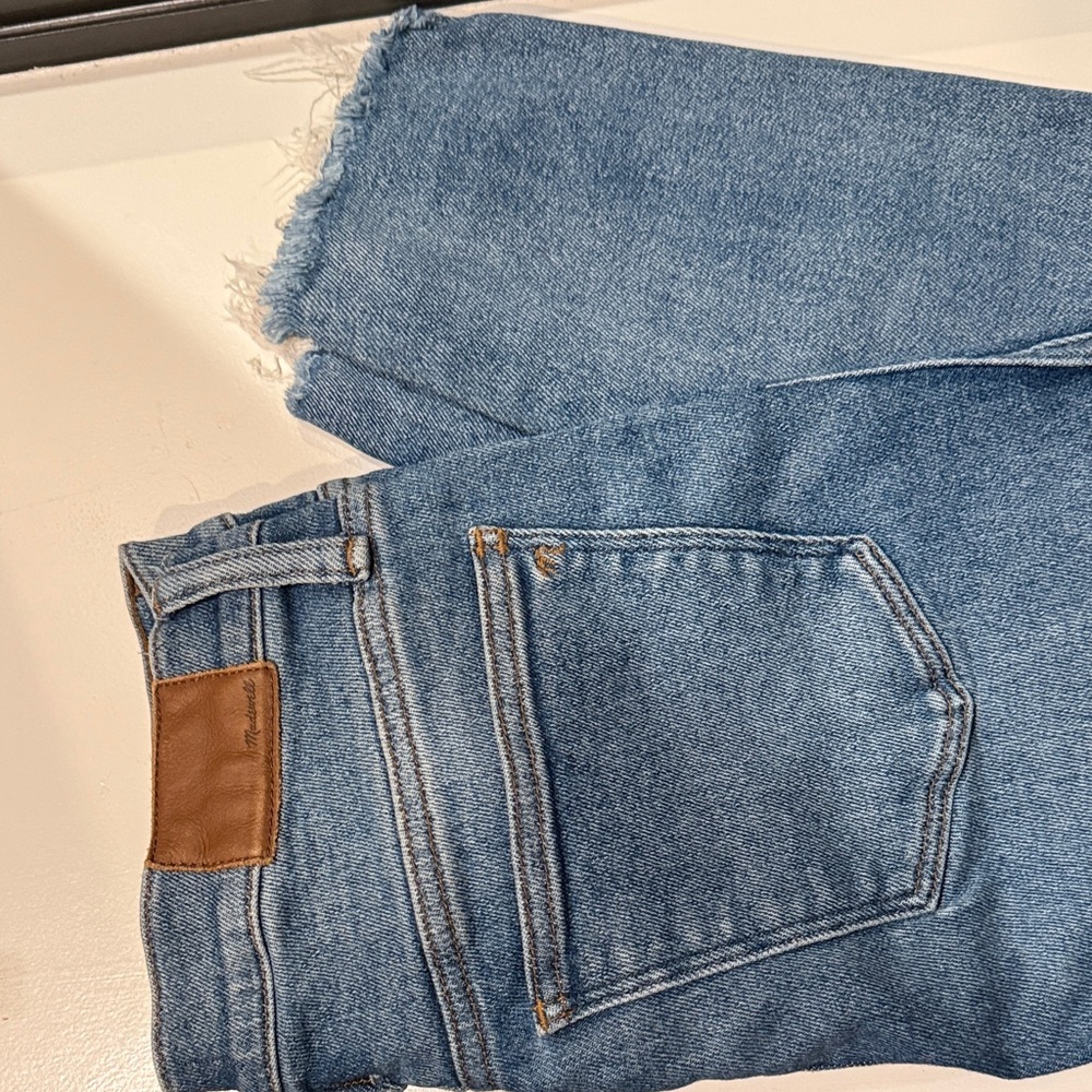 Madewell 10" High-Rise Skinny Blue Jeans